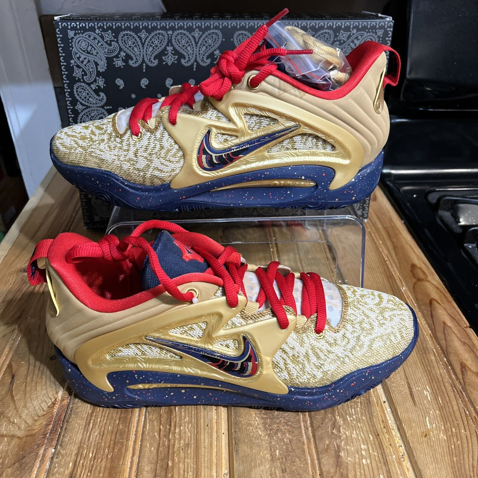 Giày Nike KD 15 'Olympic' DV1975-700 - Ảnh 5