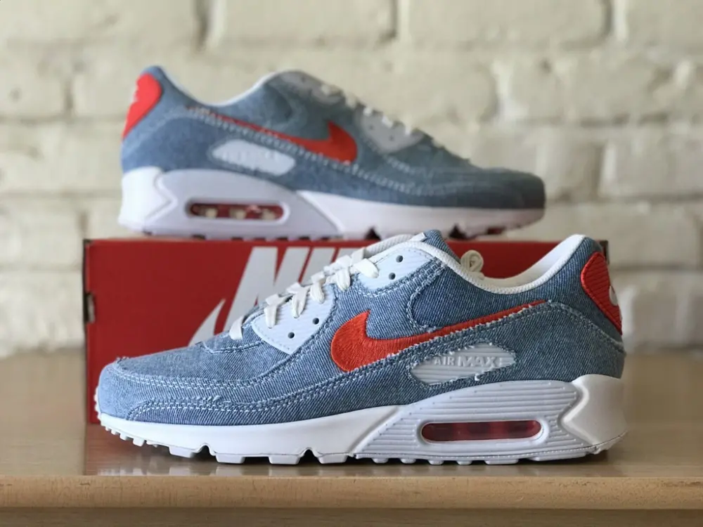 Alternative view of Giày Nike Air Max 90 'Denim' DV2120-900