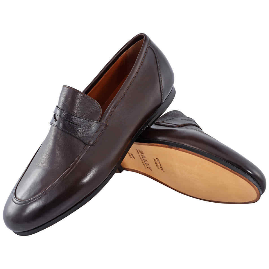 Giày Bally Plator Penny Loafers 'Coffee' 6220916 - Ảnh 2