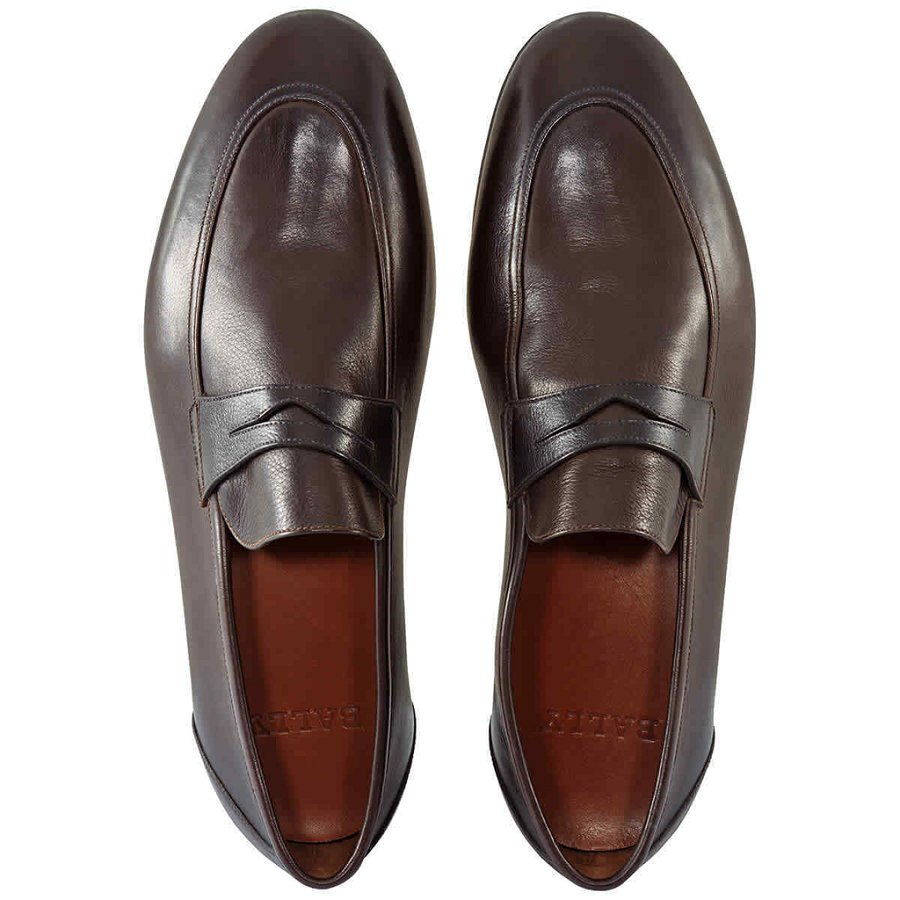 Giày Bally Plator Penny Loafers 'Coffee' 6220916 - Ảnh 3