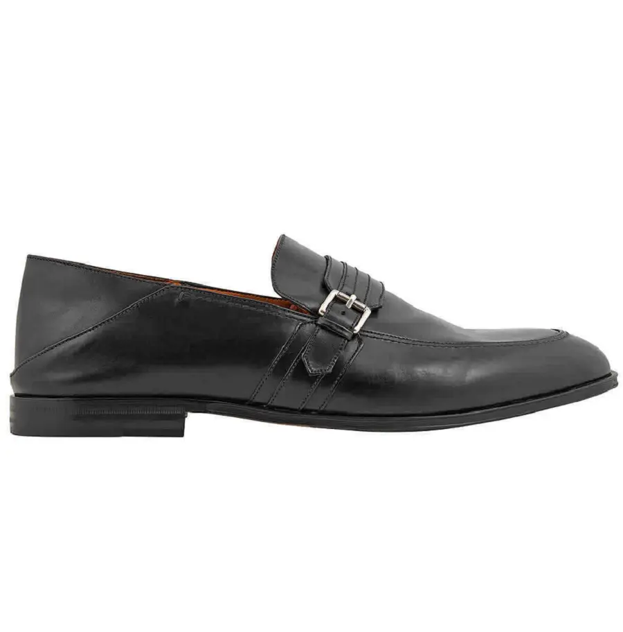 Giày Bally Welwood Leather Loafers 'Black' 6223026