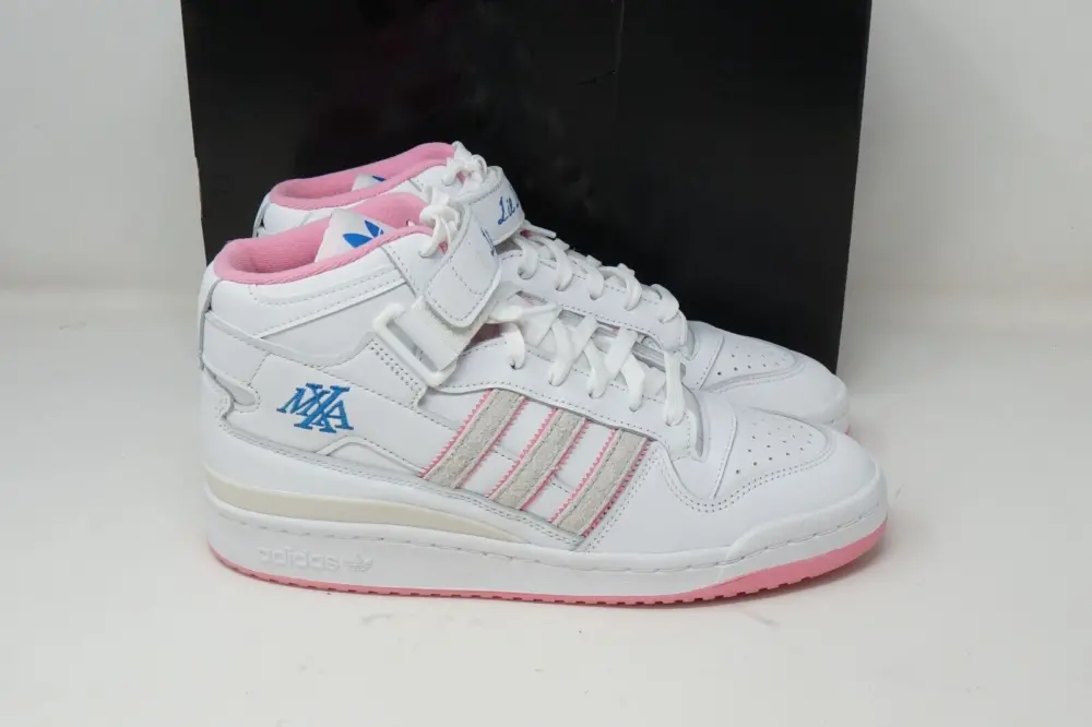 Alternative view of Giày Adidas Skateboards x Lil Dre x Forum 84 Mid ADV 'White' GZ4721