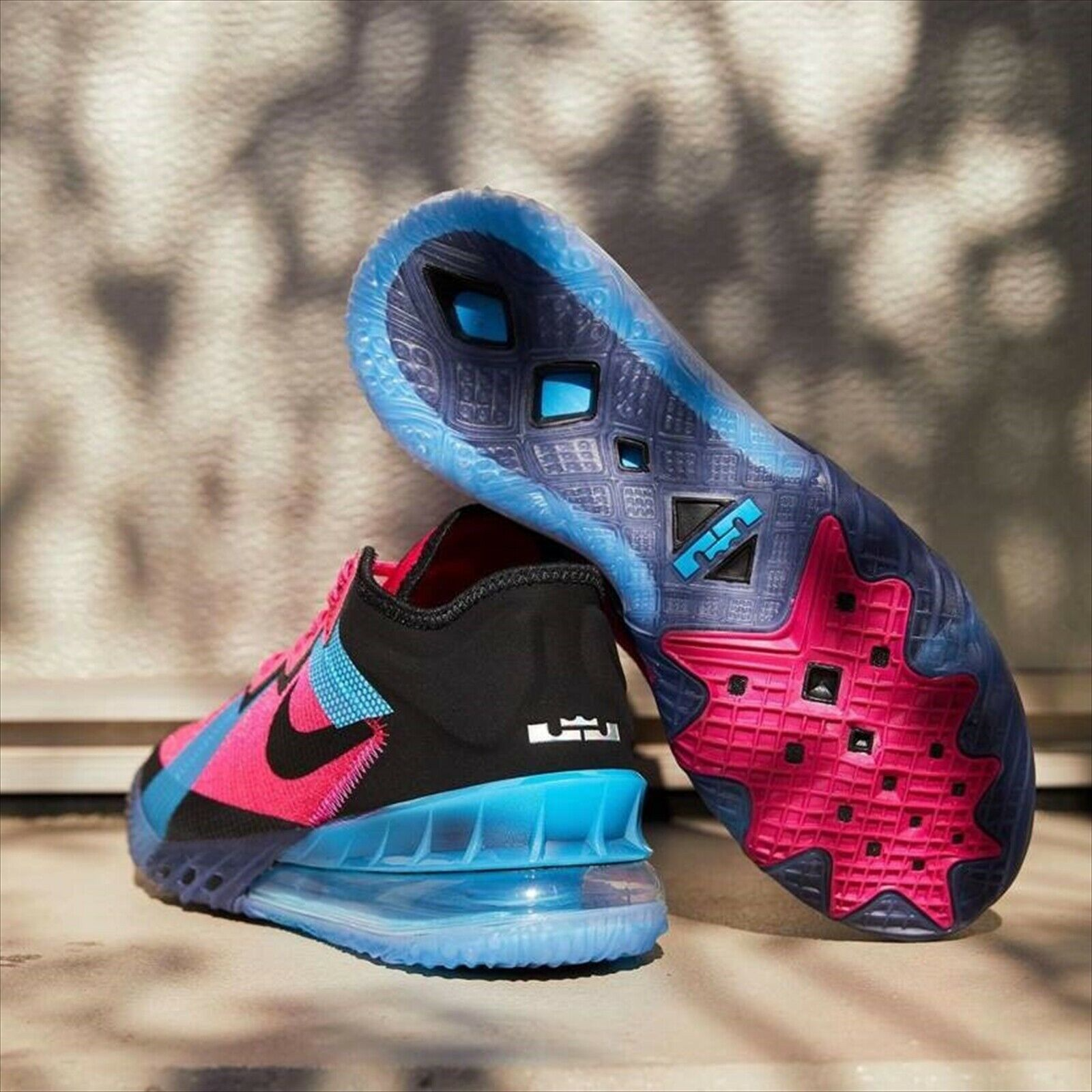 Giày Nike LeBron 18 Low EP 'Neon Nights' CV7564-600 - Ảnh 5