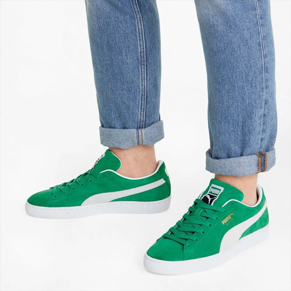 Alternative view of Giày Puma Suede Boston Celtics 'Amazon Green' 380168-02