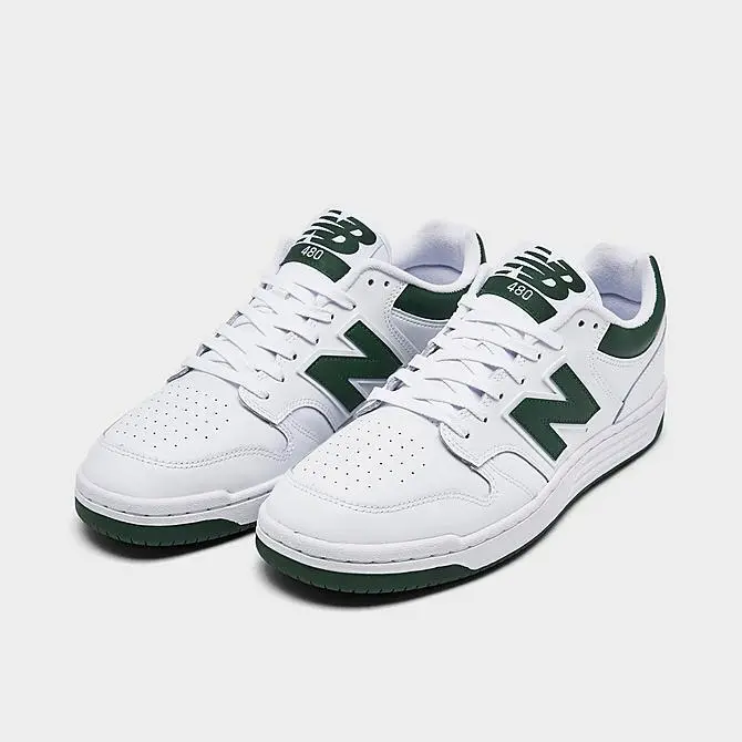 Giày New Balance 480 'White Nightwatch Green' bb480LNG - Ảnh 6