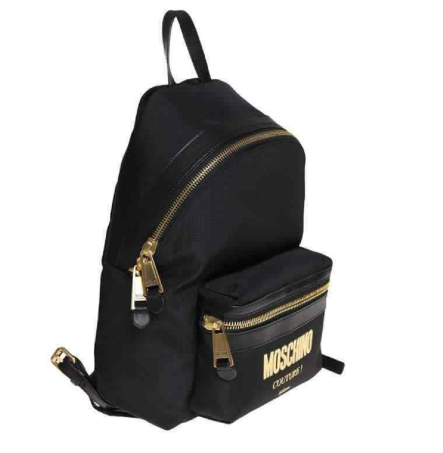 Balo Moschino Ladies Logo Print ‘Black’ B-7638-8205-1555 - Ảnh 2