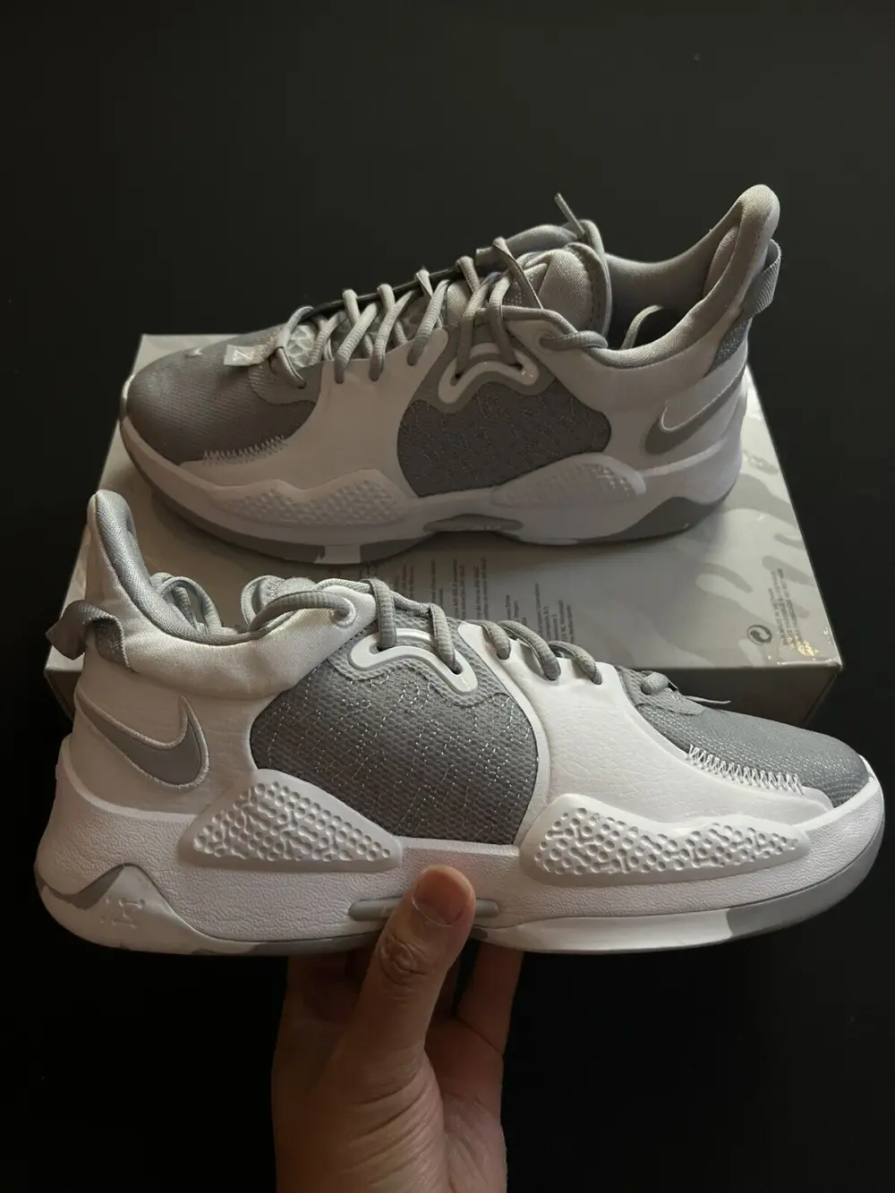 Giày Nike PG 5 TB 'Wolf Grey' DA7758-002 - Ảnh 7