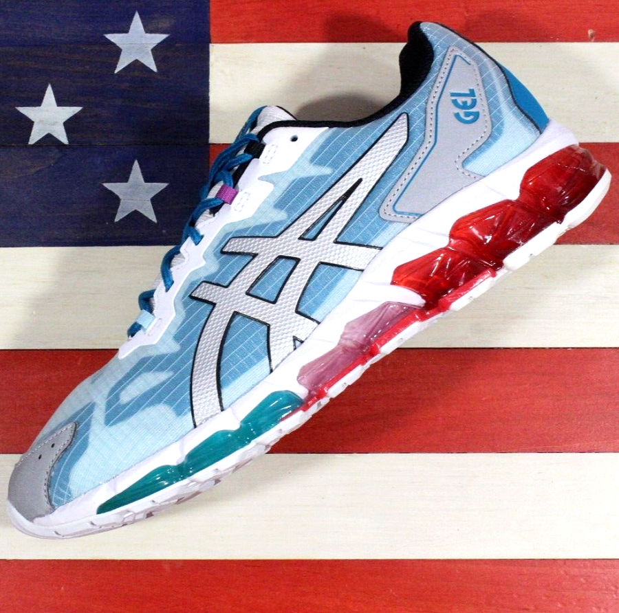 Giày Asics Gel-Quantum 360 6 'Teal Blue Red' 1201A113-600 - Ảnh 4