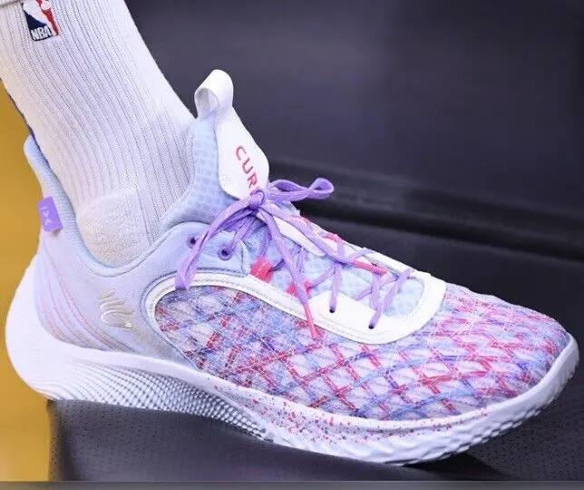 Giày Under Armour Curry Flow 9 'For The W' GS 3025731-401 - Ảnh 4
