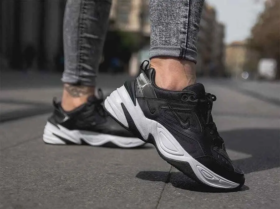 Giày Nike Wmns M2K Tekno 'Black Oil Grey' BQ3378-002 - Ảnh 4