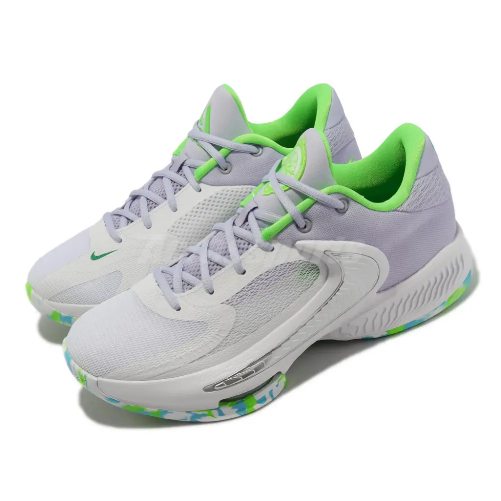 Giày Nike Zoom Freak 4 EP 'White Oxgen' DJ6148-101 - Ảnh 5