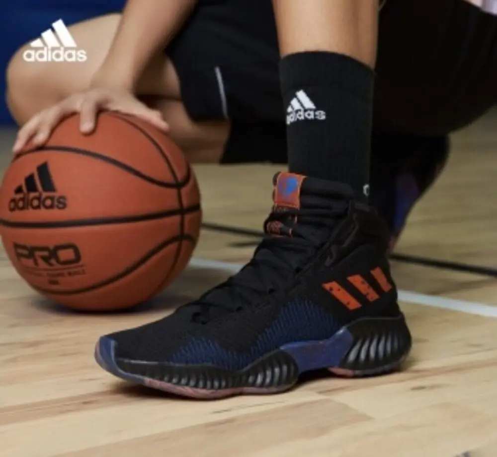 Alternative view of Giày Adidas Pro Bounce 2018 'Black' FW5744