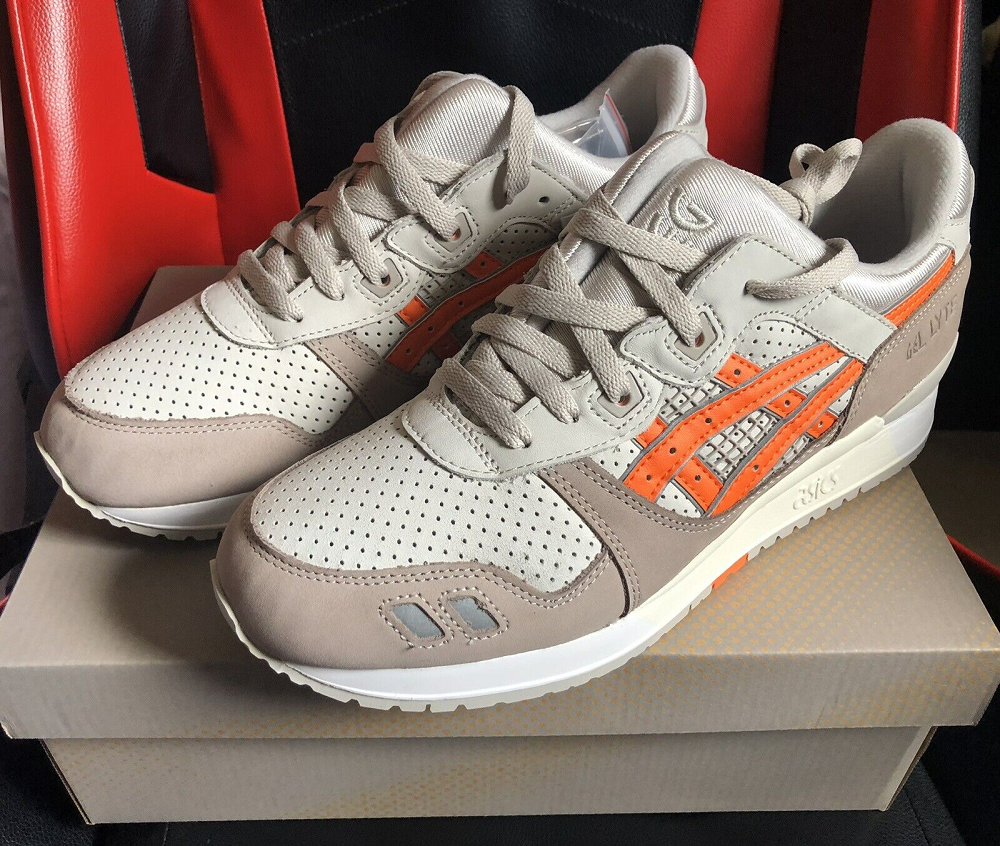 Giày Asics Gel Lyte 3 Remastered x Ronnie Fieg 'Orange' 1201A810-250 - Ảnh 5