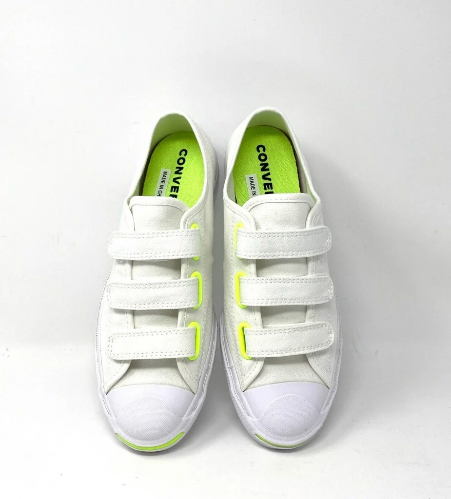 Giày Converse Jack Purcell Low Easy-On 'White Ghost Green' 168137C - Ảnh 6