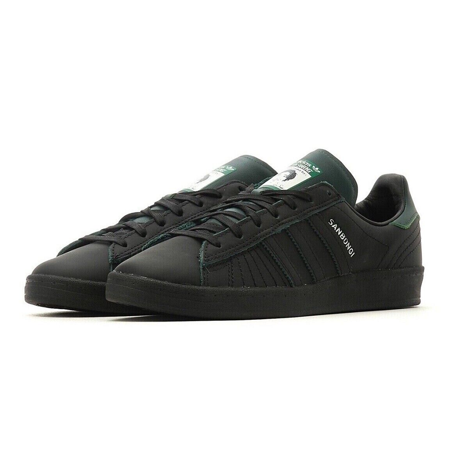 Giày Adidas Campus ADV x Shin Sanbongi 'Black Collegiate Green' GW1155 - Ảnh 3