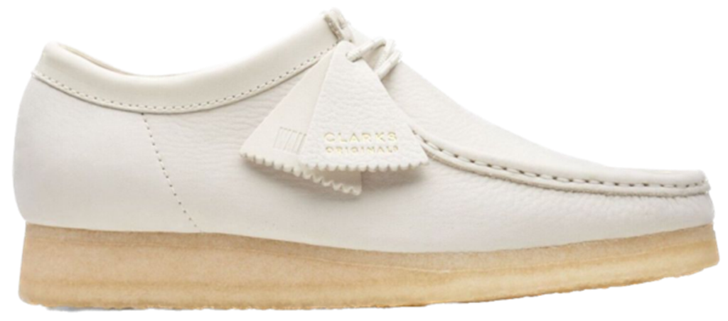 Giày Clarks Wallabee 'Off White Nubuck' 261-66299