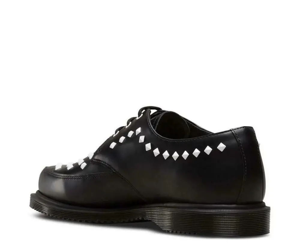 Giày Dr. Martens Willis Stud Black Smooth Leather 23479001 - Ảnh 3