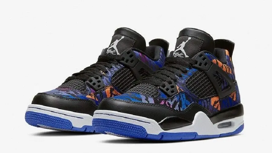 Alternative view of Giày Nike Air Jordan 4 Retro SE GG 'Rush Violet' BQ9043-005