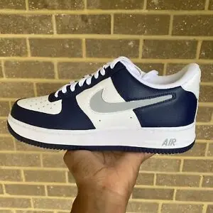 Giày Nike Air Force 1 Low 'White Navy Grey' DV3501-400 - Ảnh 3