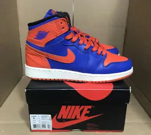 Giày Nike Air Jordan 1 High OG GS 'Knicks' 575441-417 - Ảnh 3