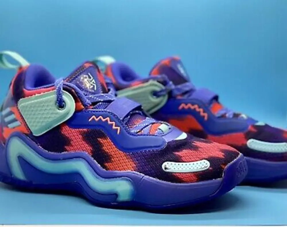 Alternative view of Giày Adidas D.O.N. Issue #3 Big Kid 'Cadet Sonic Ink' GZ5489