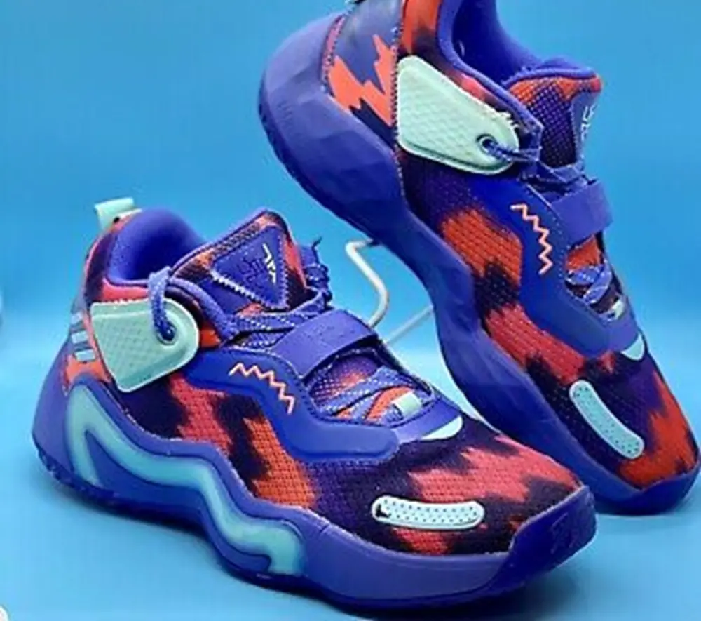 Giày Adidas D.O.N. Issue #3 Big Kid 'Cadet Sonic Ink' GZ5489 - Ảnh 3