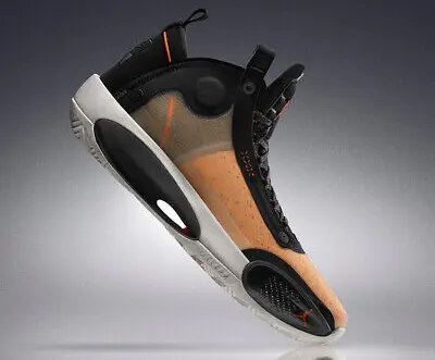 Giày Nike Air Jordan 34 GS ‘Amber Rise’ BQ3384-800 - Ảnh 6