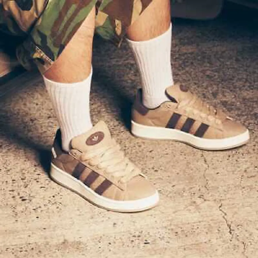 Alternative view of Giày Adidas Campus 00s TKO 'Hemp Dark Brown' HP6538
