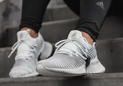 Alternative view of Giày Adidas AlphaBounce Instinct J 'Cloud White' B42269