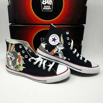 Giày Converse Looney Tunes x Chuck Taylor All Star High '80th Anniversary - Bugs Bunny's Mischief' 169225C - Ảnh 4