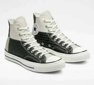 Giày Converse Chuck 70 Hi Quad Ripstop 'Black' 166316C - Ảnh 3