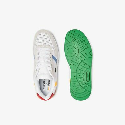 Giày Lacoste Men's T-Clip Lacoste x Polaroid Trainers 7-41SMA0110082 - Ảnh 4