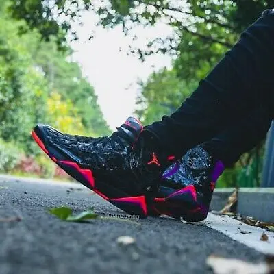 Giày Nike Air Jordan 7 Retro 'Black Gloss' 313358-006 - Ảnh 6