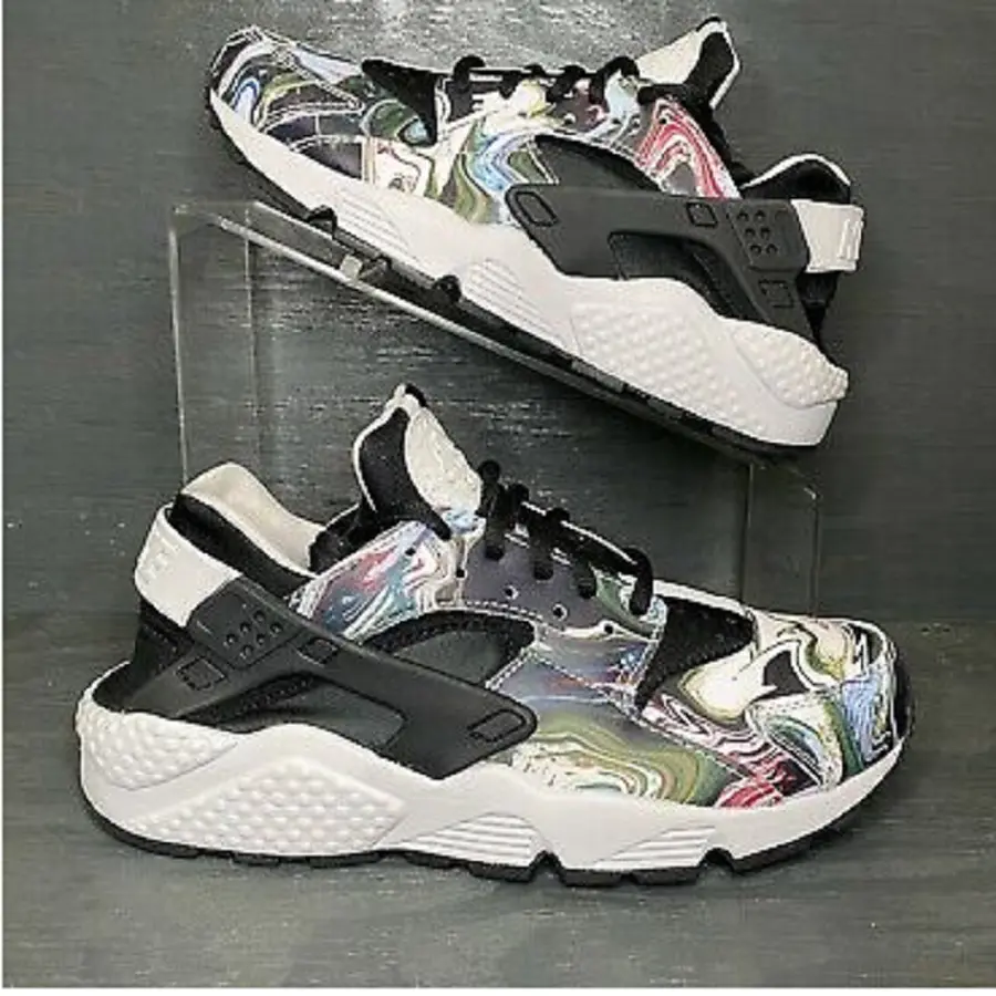 Giày Nike Wmns Air Huarache ‘Marble Dye’ 683818-017 - Ảnh 6