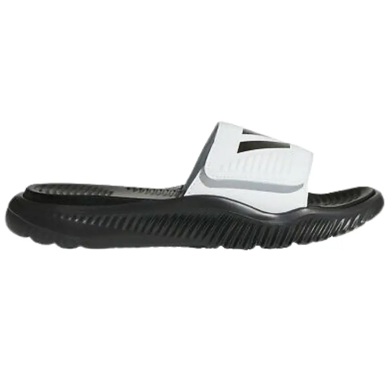 Dép Adidas Alphabounce Slippers Synthetic Sandals 'White Black' FZ0388