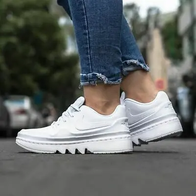 Giày Nike Air Jordan 1 Jester XX Low Laced Triple White CI7815-100 - Ảnh 4
