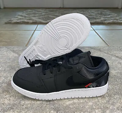 Giày Nike Paris Saint-Germain x Air Jordan 1 Low BG CN1077-001 - Ảnh 3