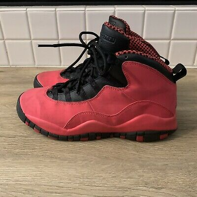 Giày Nike Air Jordan 10 Retro GG 'Fusion Red' 487211-605 - Ảnh 2