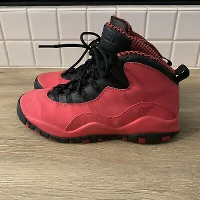 Alternative view of Giày Nike Air Jordan 10 Retro GG 'Fusion Red' 487211-605