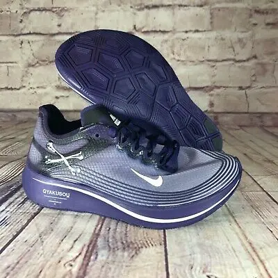Giày Nike Gyakusou x Zoom Fly SP 'Ink' AR4349-500 - Ảnh 4