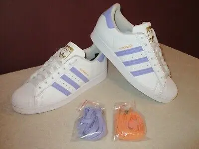 Giày Adidas Superstar 'White Light Purple' GX2537 - Ảnh 4
