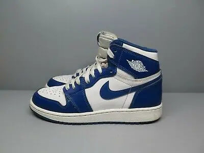 Giày Nike Air Jordan 1 High OG BG 'Storm Blue' 575441-127 - Ảnh 5