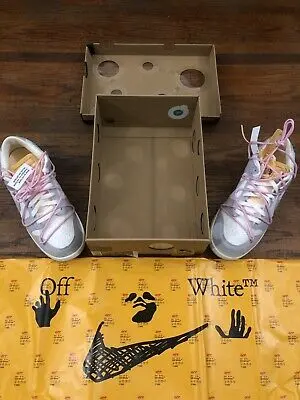 Giày Nike Off-White x Dunk Low 'Lot 09 of 50' DM1602-109 - Ảnh 8