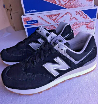 Giày New Balance 574 'Black' ML574HRM - Ảnh 6