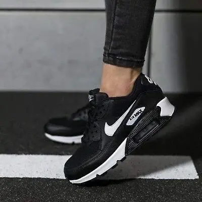 Giày Nike Wmns Air Max 90 'Black' 325213-047 - Ảnh 3