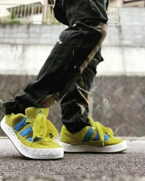 Giày Adidas Adimatic 'Bright Yellow Blue' GY2090 - Ảnh 6