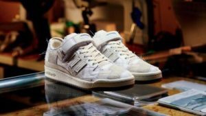 Alternative view of Giày Adidas Forum Low Atmos Patchwork White Tint GW3496