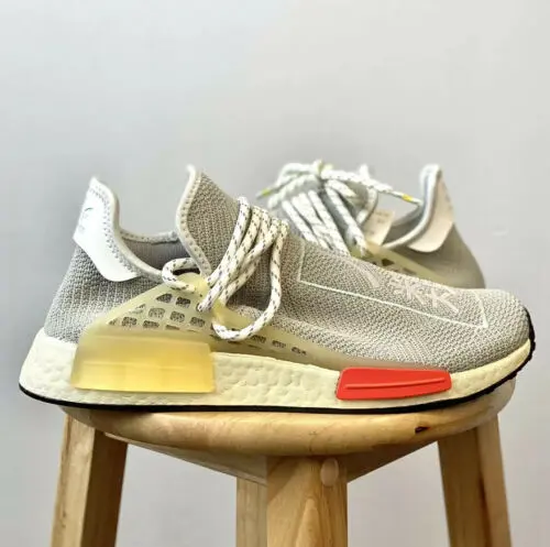 Giày Adidas Pharrell x NMD Human Race 'Sesame' Q46468 - Ảnh 4
