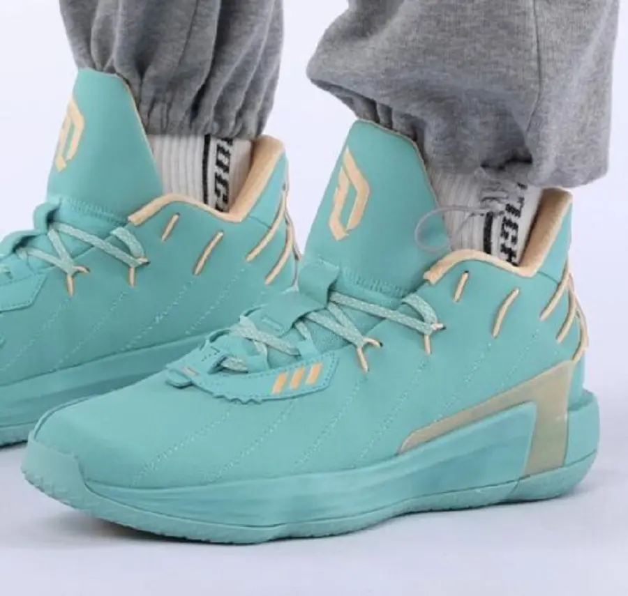 Alternative view of Giày Adidas Dame 7 Acid Mint FZ1093