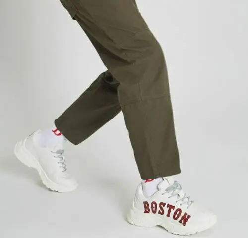 Giày MLB Big Ball Chunky Boston Red Sox 'White Red' 3ASHC201N-43IVS - Ảnh 6